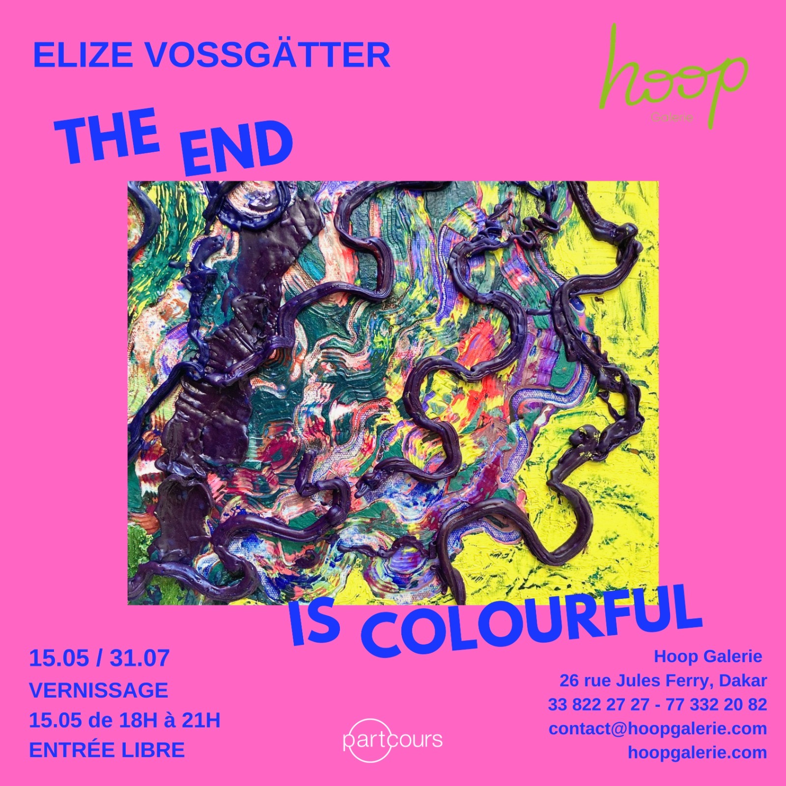 The end is colourful