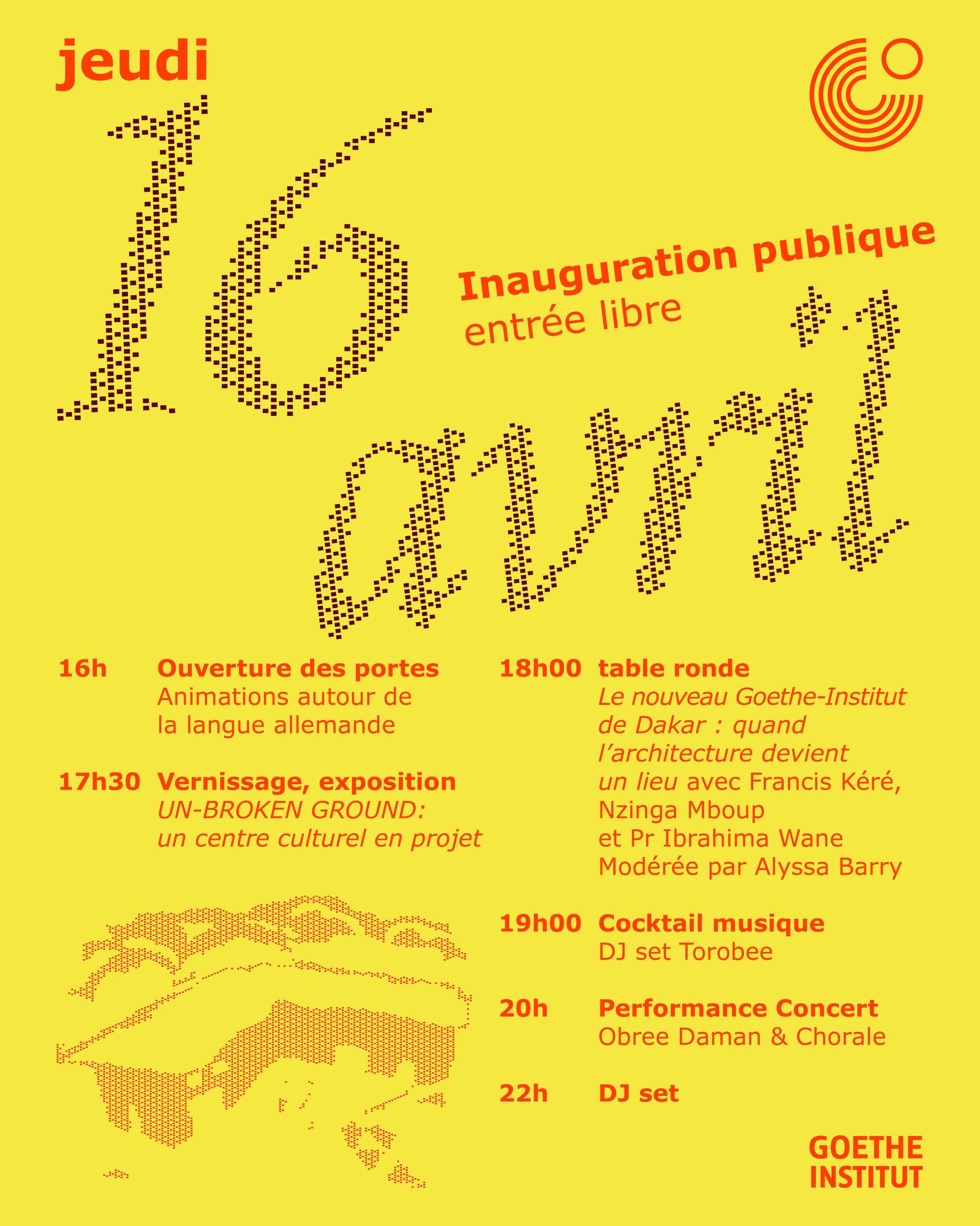 Inauguration du Nouveau Goethe Institut