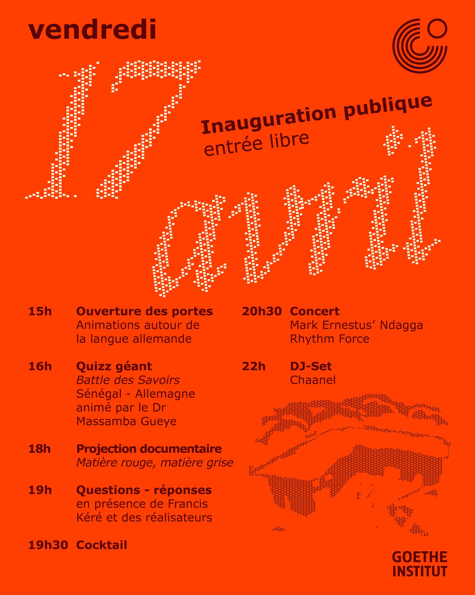 Inauguration du Nouveau Goethe Institut