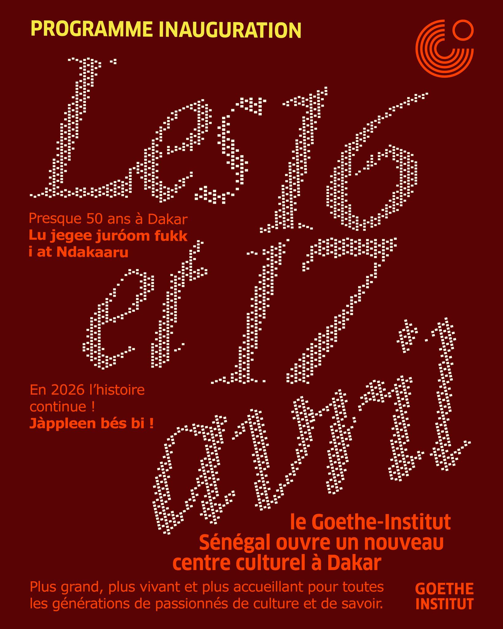 Inauguration du Nouveau Goethe Institut