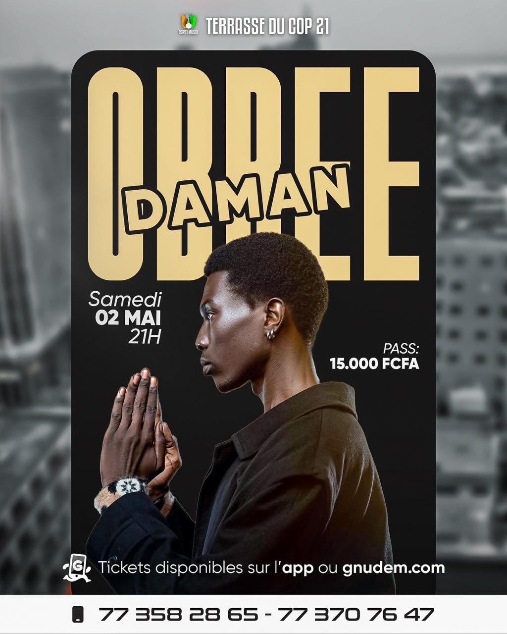 OBREE DAMAN - TERRASSE DU COP 21