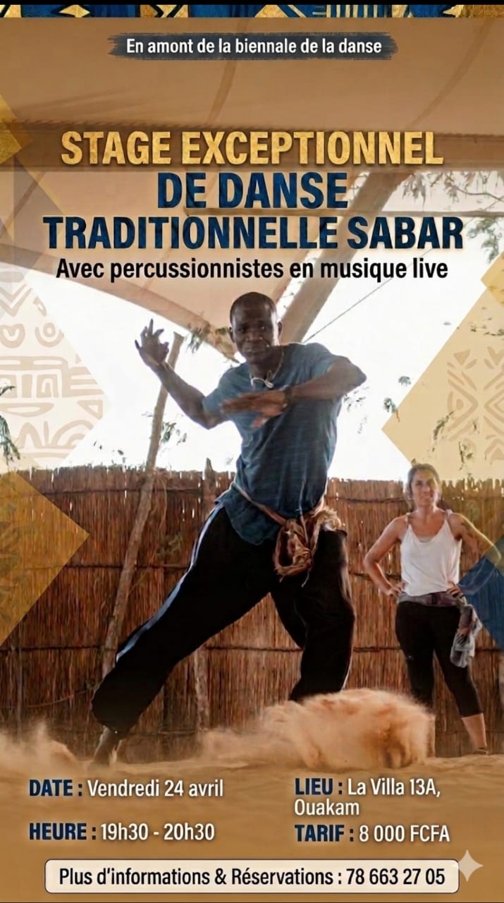 STAGE EXCEPTIONNEL DE DANSE TRADITIONNELLE SABAR