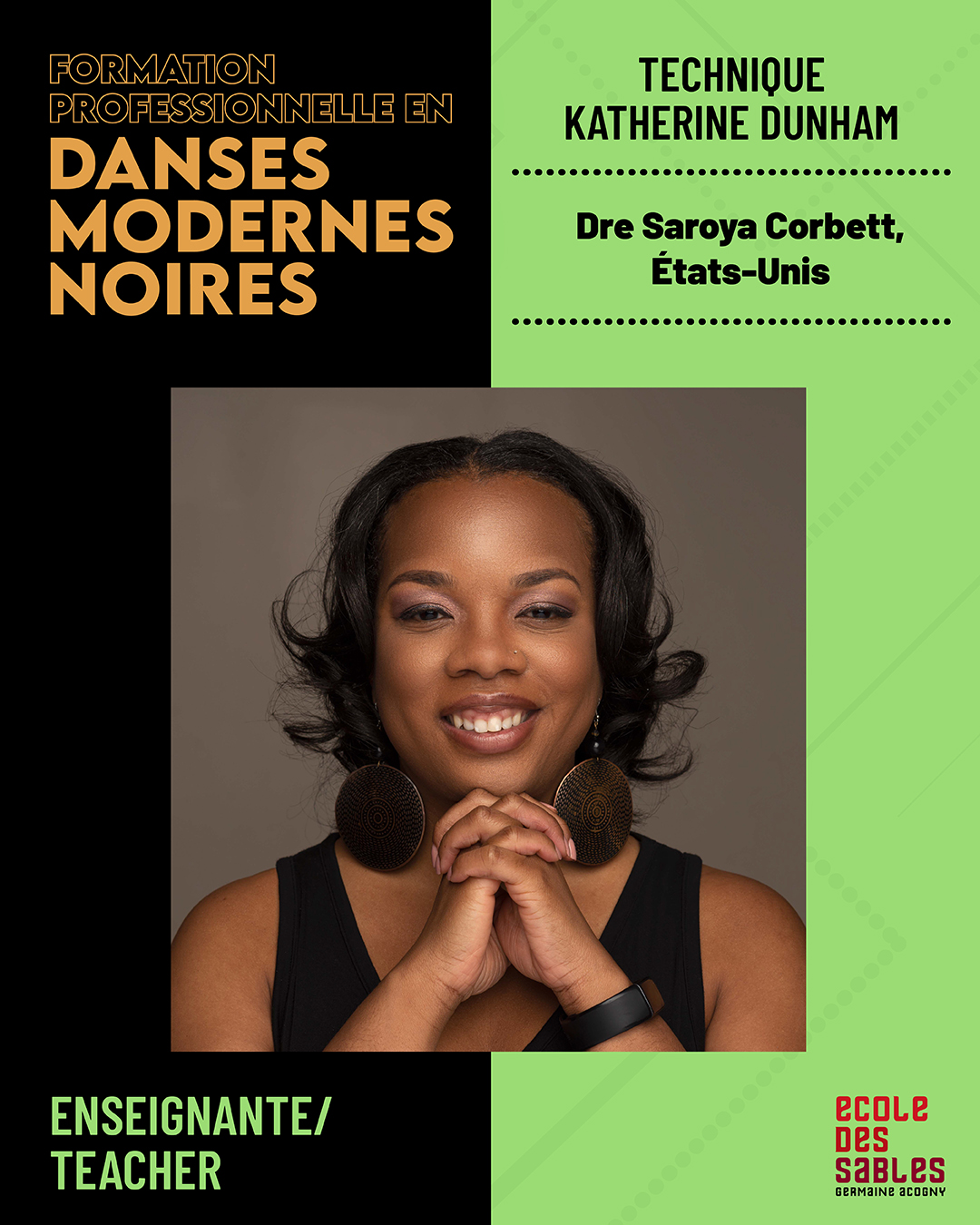 FORMATION PROFESSIONNELLE EN DANSES MODERNES NOIRES