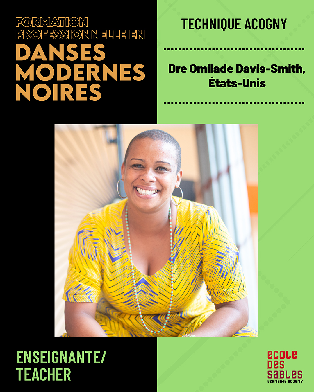 FORMATION PROFESSIONNELLE EN DANSES MODERNES NOIRES