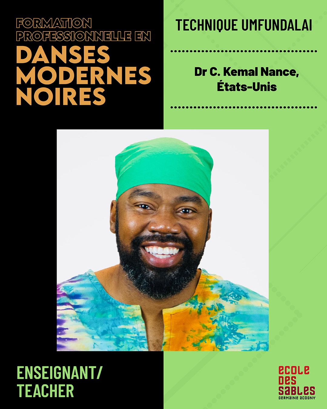 FORMATION PROFESSIONNELLE EN DANSES MODERNES NOIRES