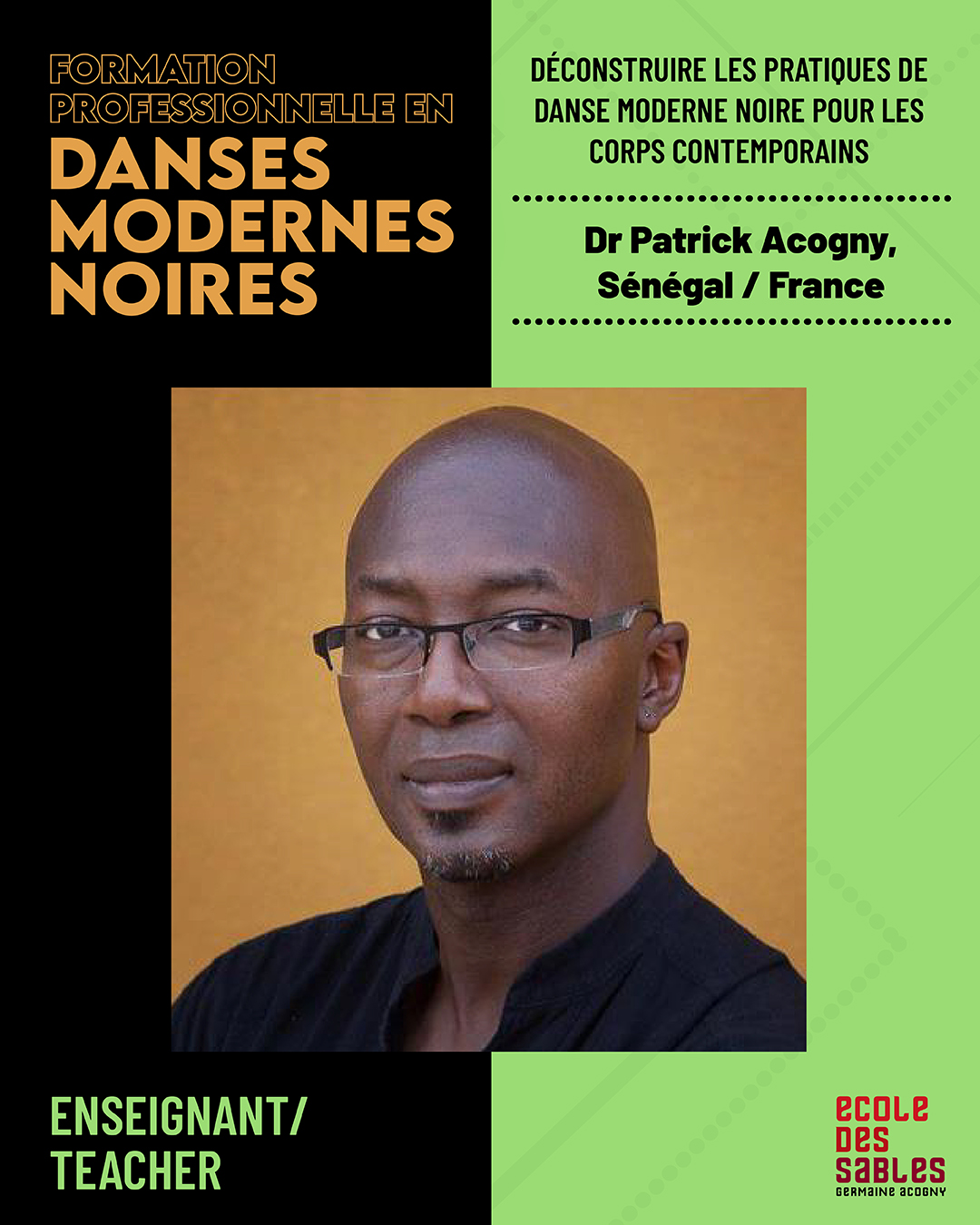 FORMATION PROFESSIONNELLE EN DANSES MODERNES NOIRES