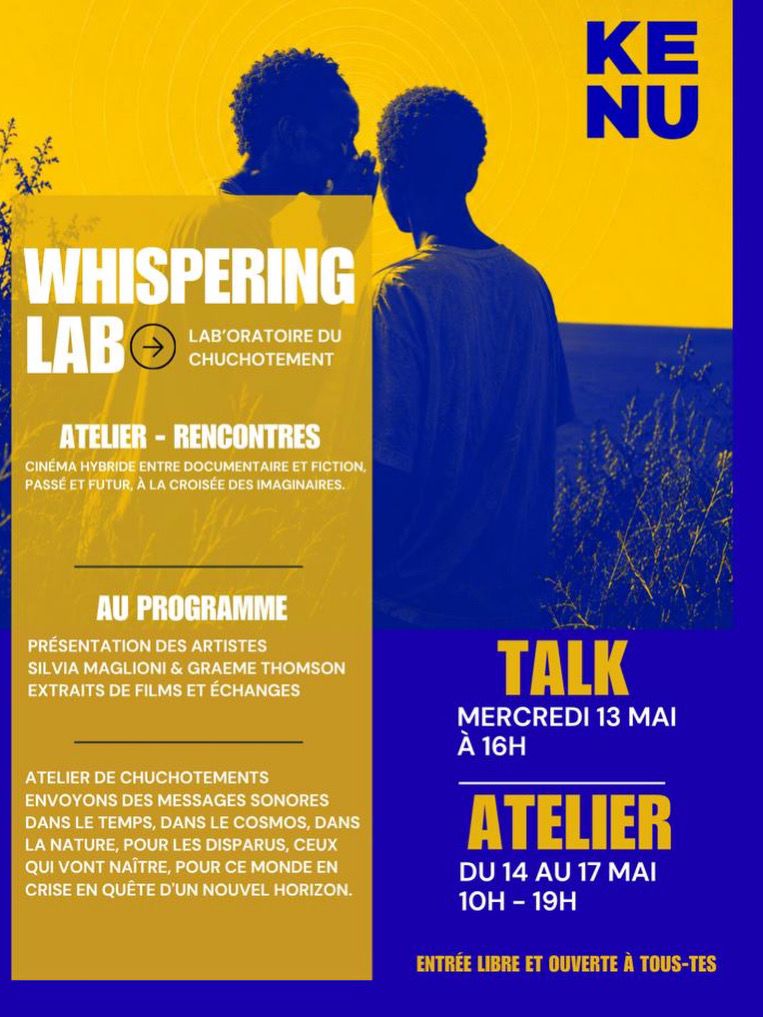 Whispering Lab - Laboratoire du Chuchotement — Jeudi 14/05