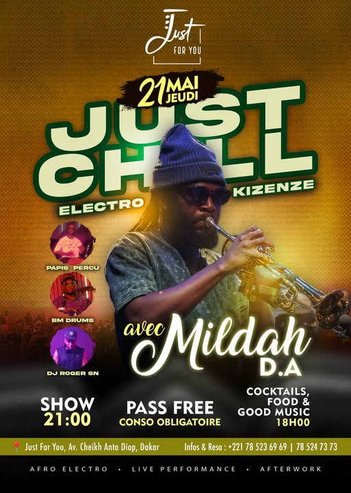 Just Chill - Electro Kizenze avec Mildah D.A