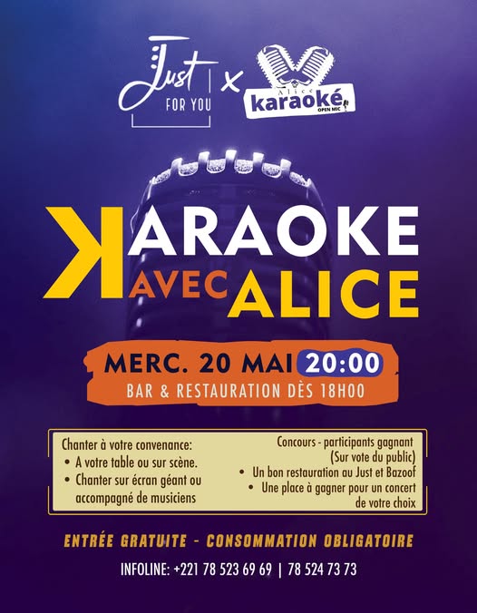 Karaoké avec Alice