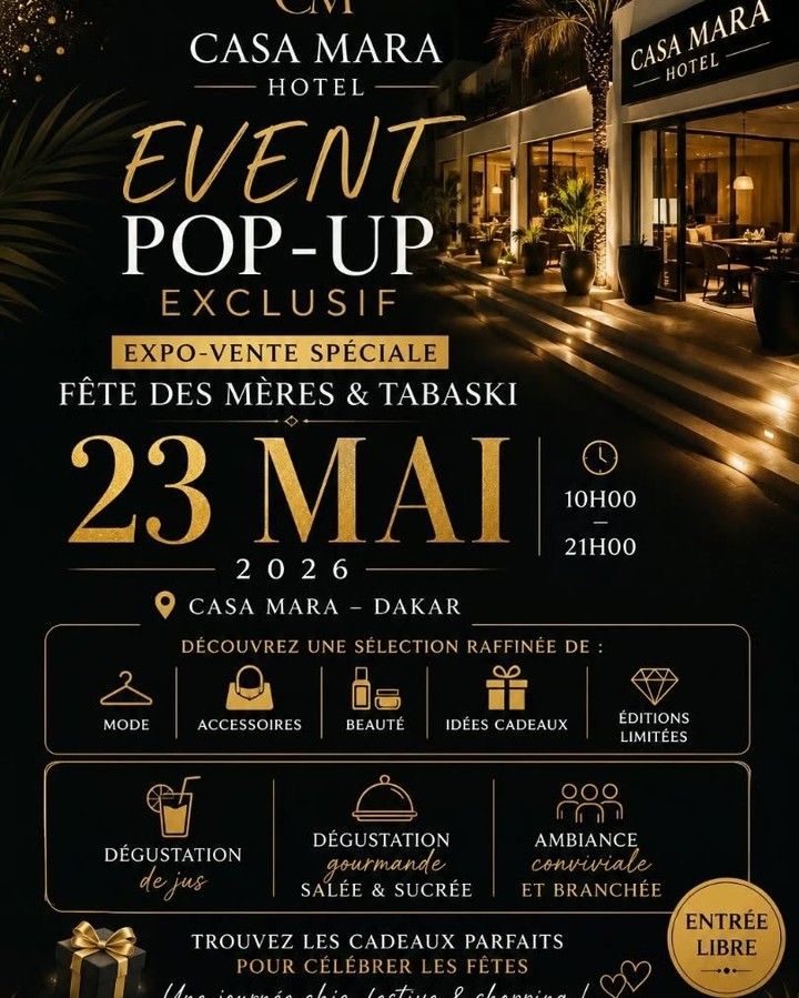 Event Pop-Up Exclusif - Expo-Vente Spéciale Fête des Mères & Tabaski