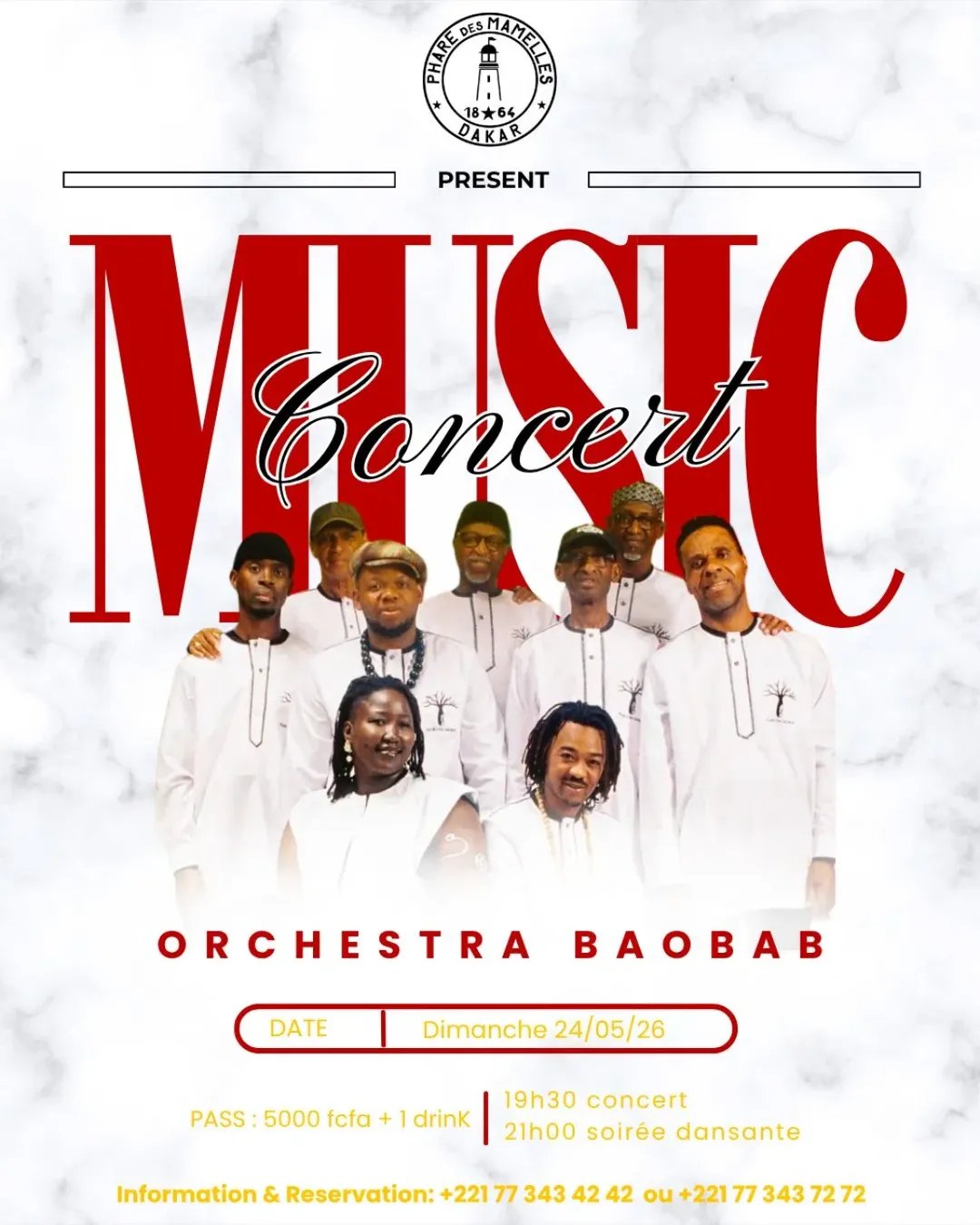 Music Concert : Orchestra Baobab