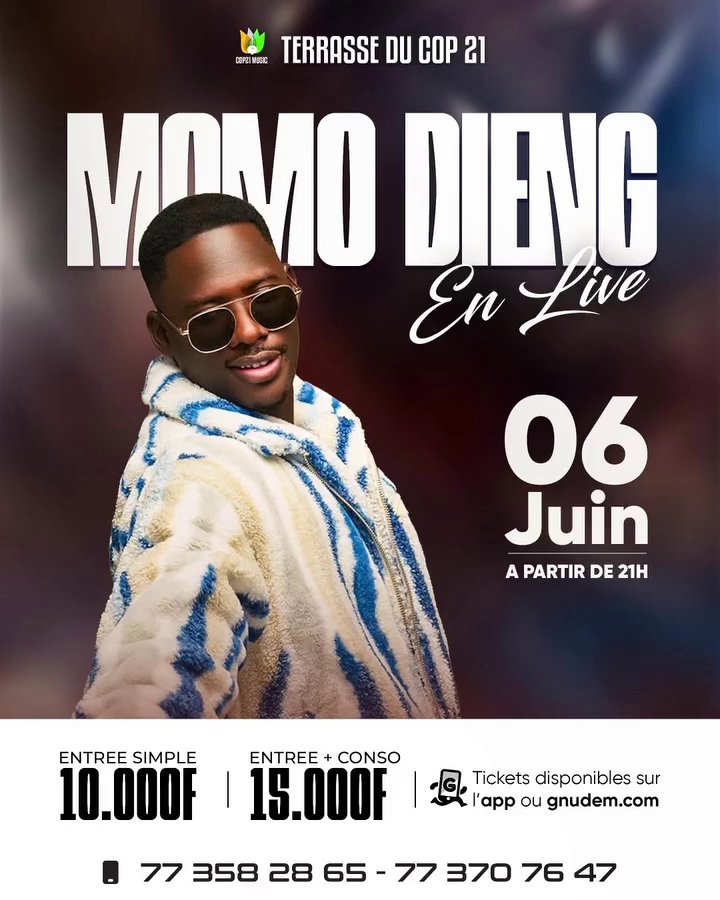 MOMO DIENG En Live