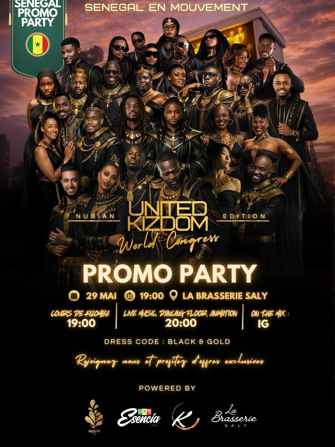 UNITED KIZDOM World Congress - PROMO PARTY