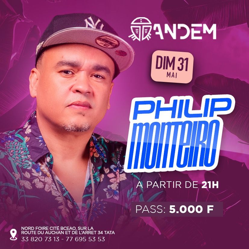 PHILIP MONTEIRO EN LIVE