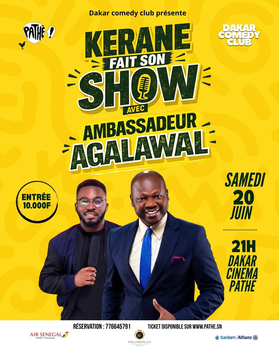 Kerane fait son show