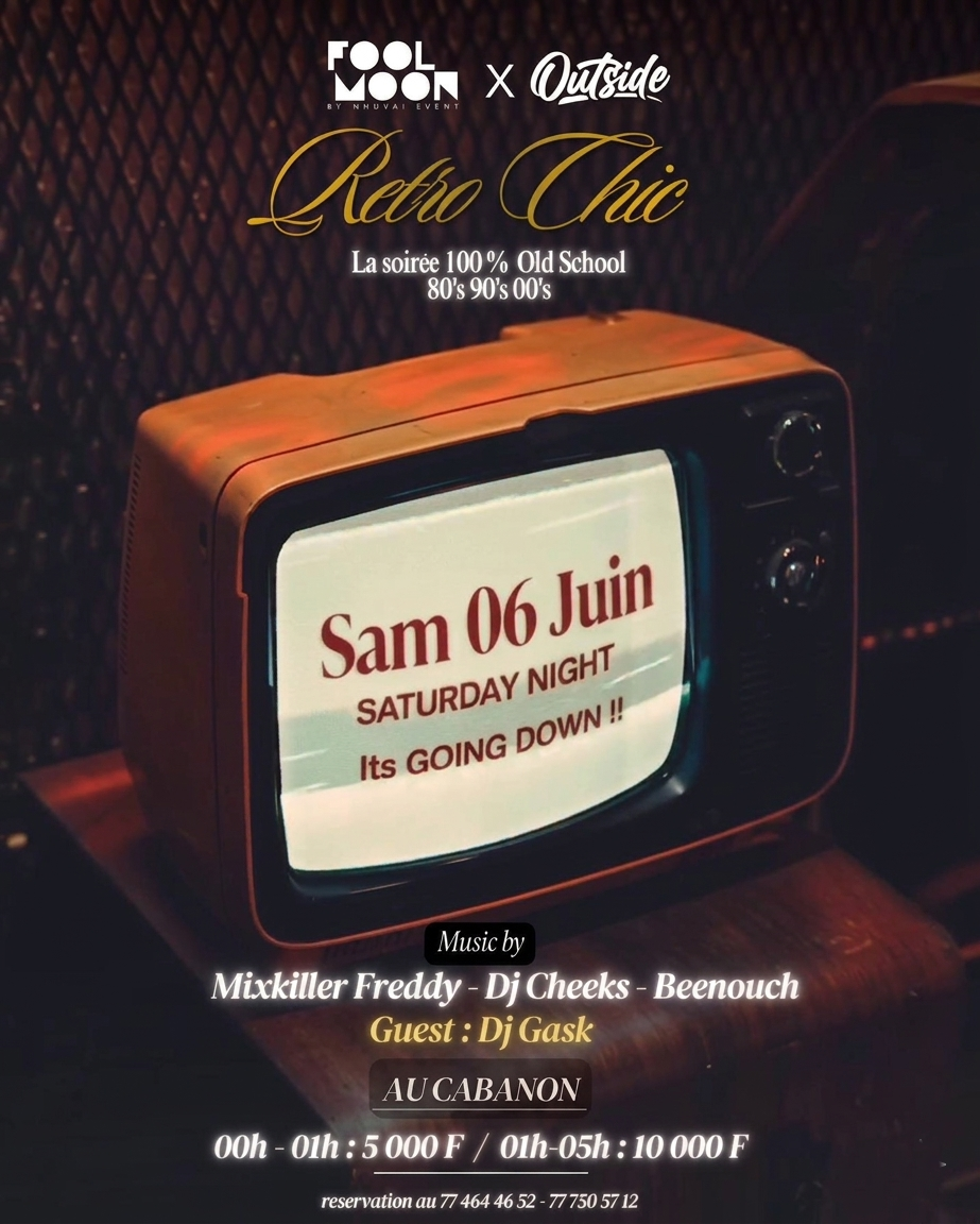 Retro Chic - La soirée 100% Old School