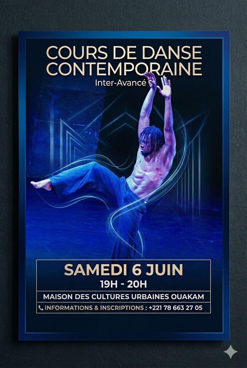 Cours de Danse Contemporaine Inter-Avancé