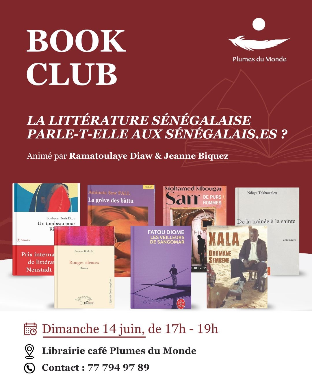 Book Club : La littérature sénégalaise parle-t-elle aux Sénégalais.es ?