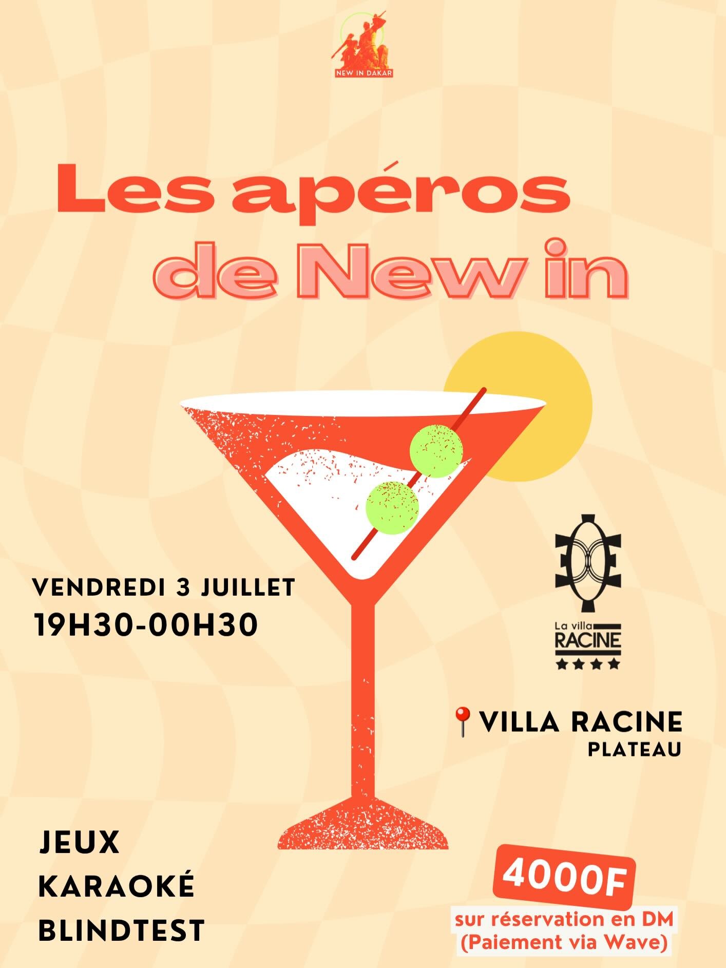 Les apéros de New In