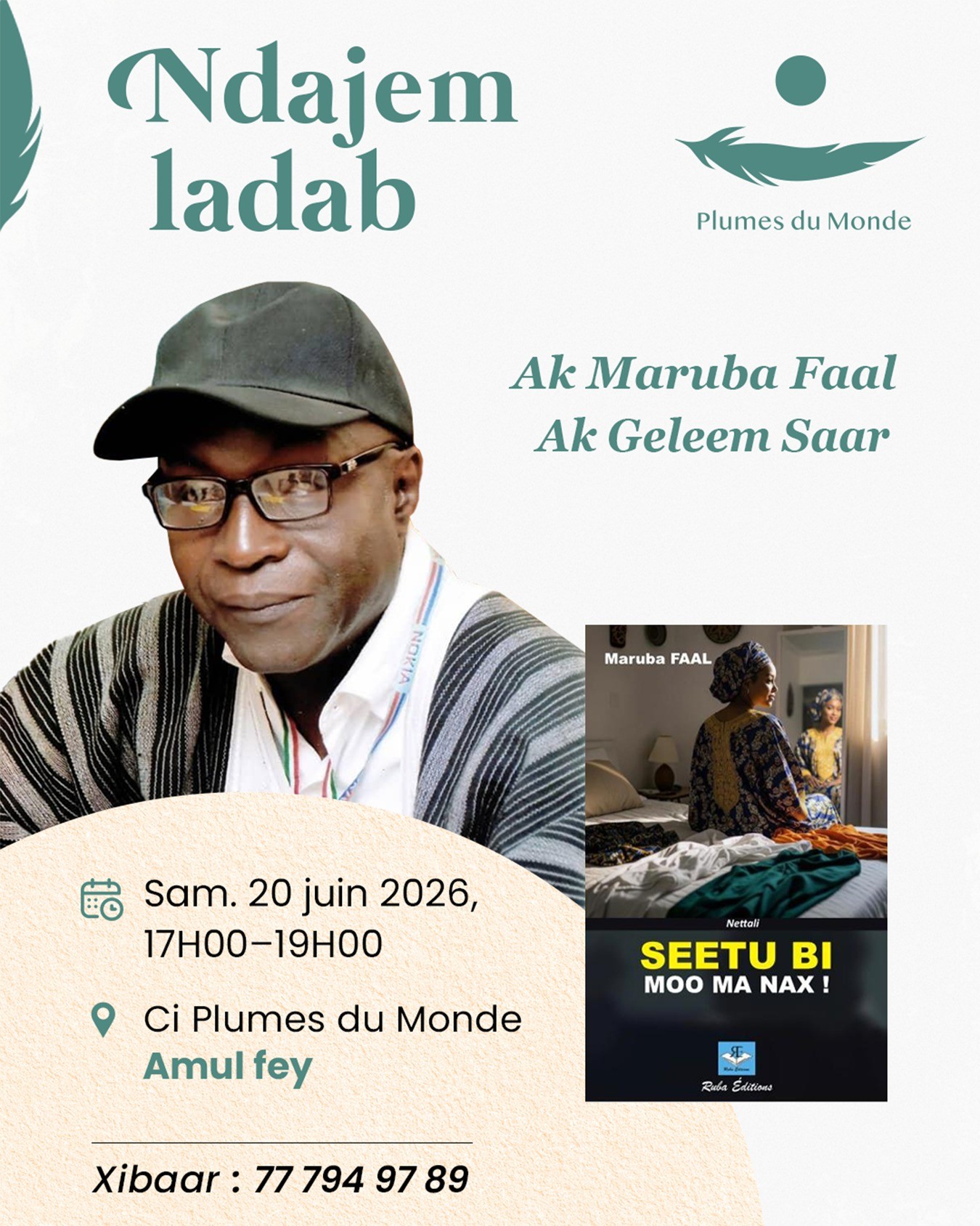 Ndajem Ladab - Rencontre littéraire en langue wolof