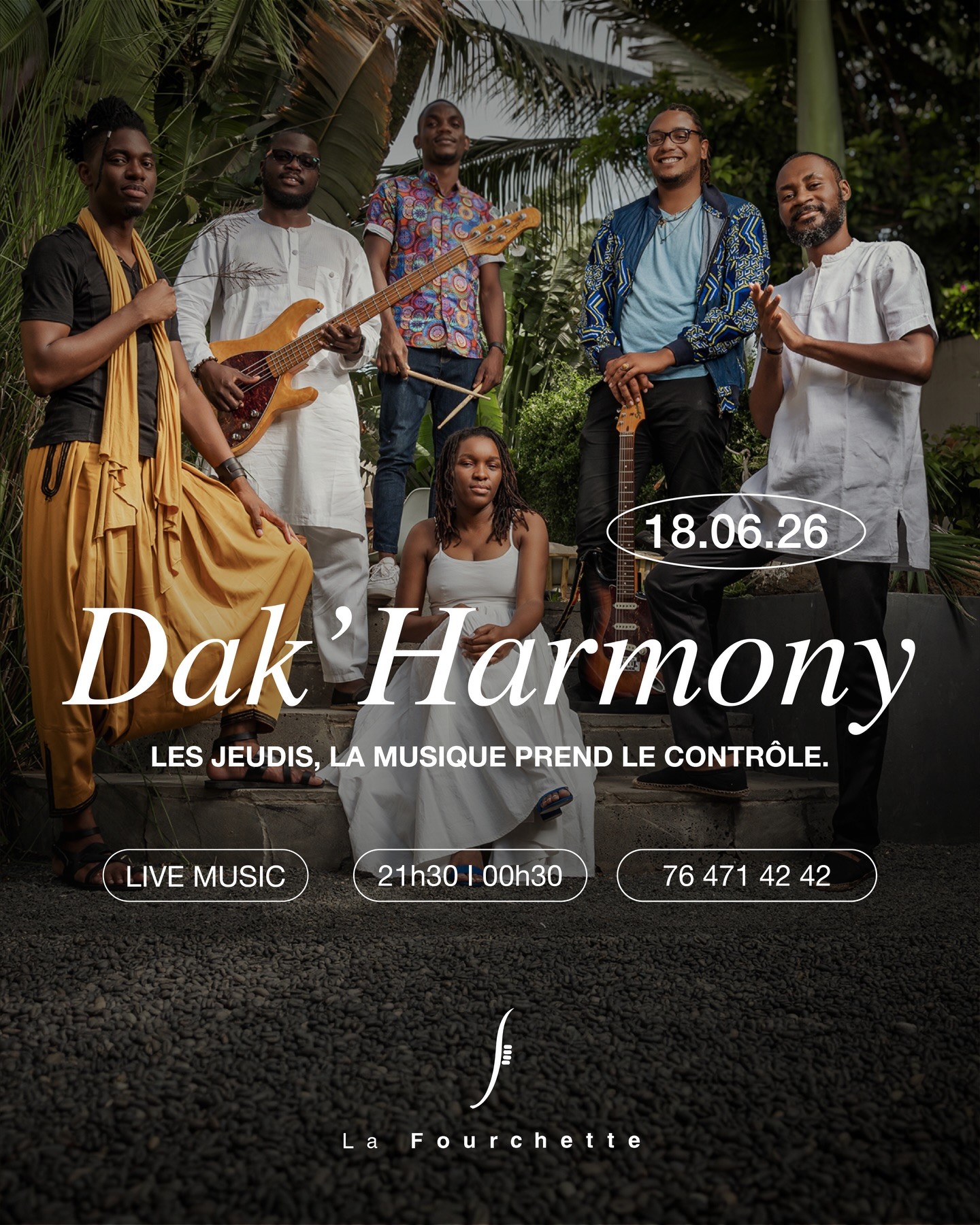 Dak'Harmony en live