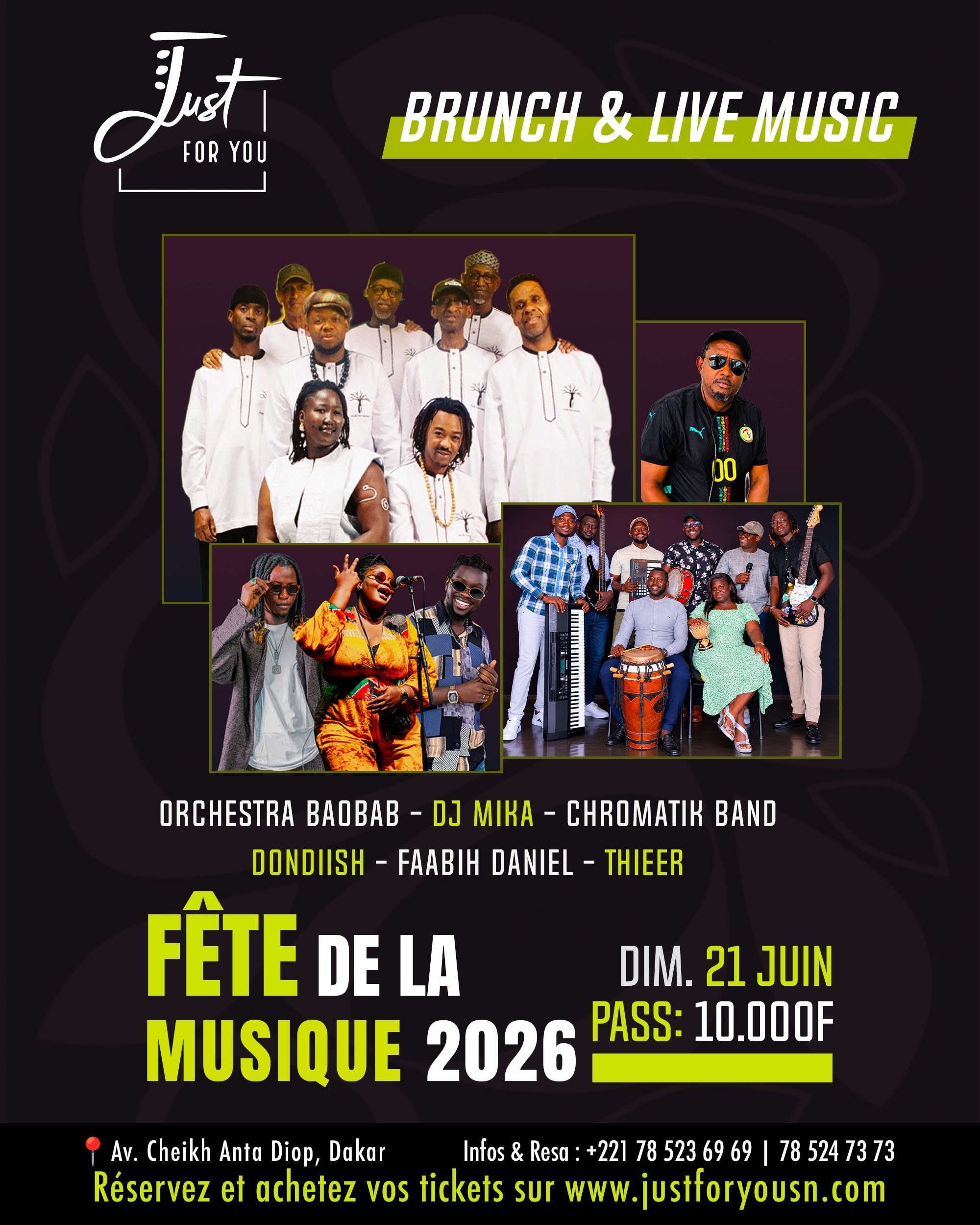 Brunch Matchs & Fête de la Musique