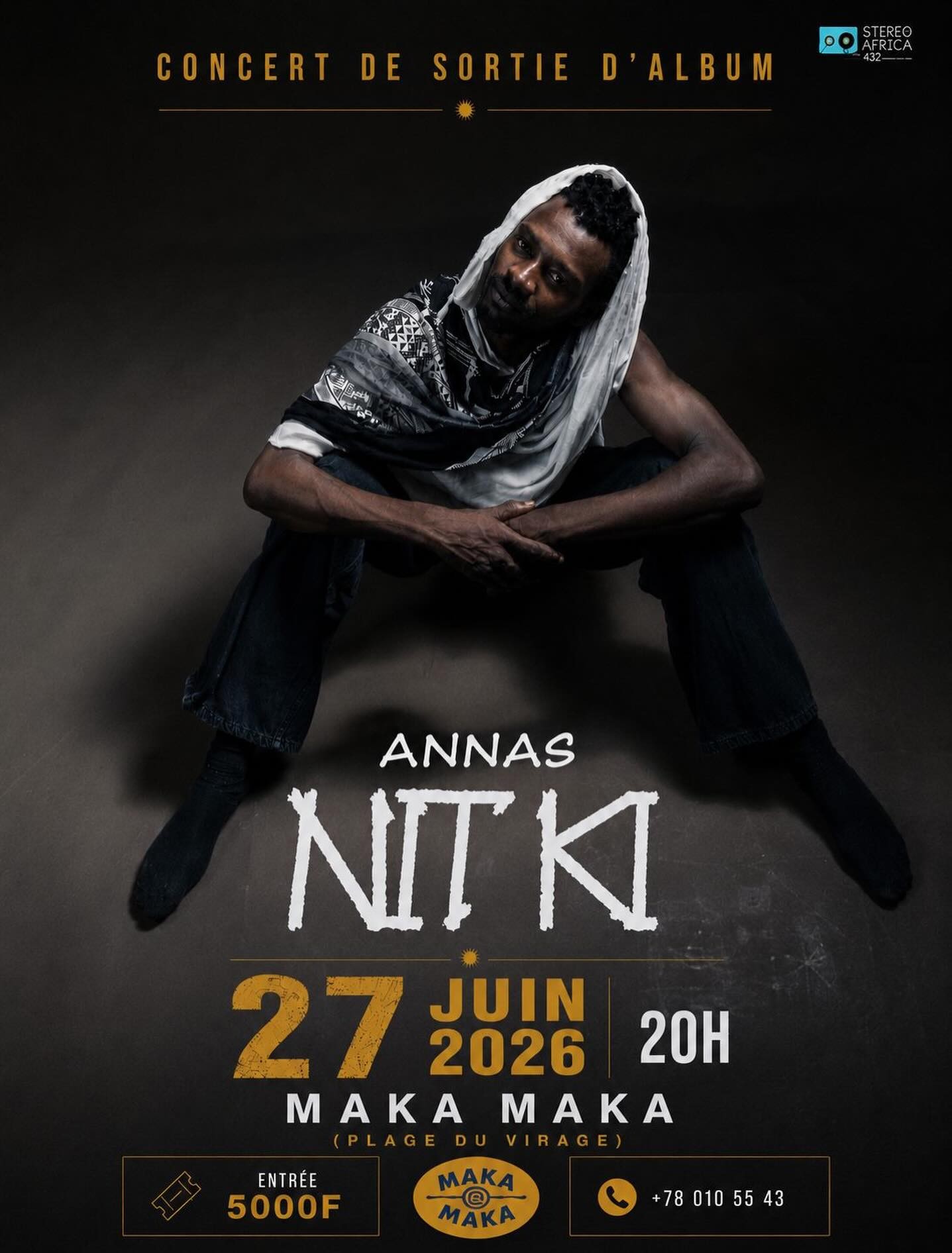 Concert de sortie d'album d'Annas NITKI