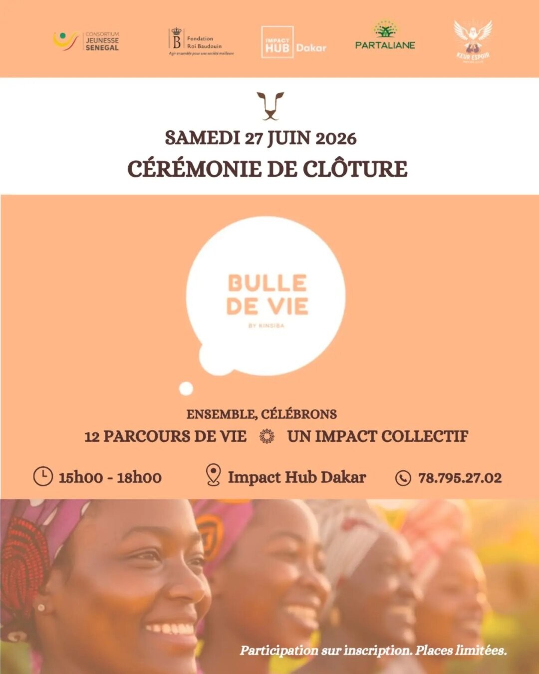 Cérémonie de Clôture Bulle de Vie