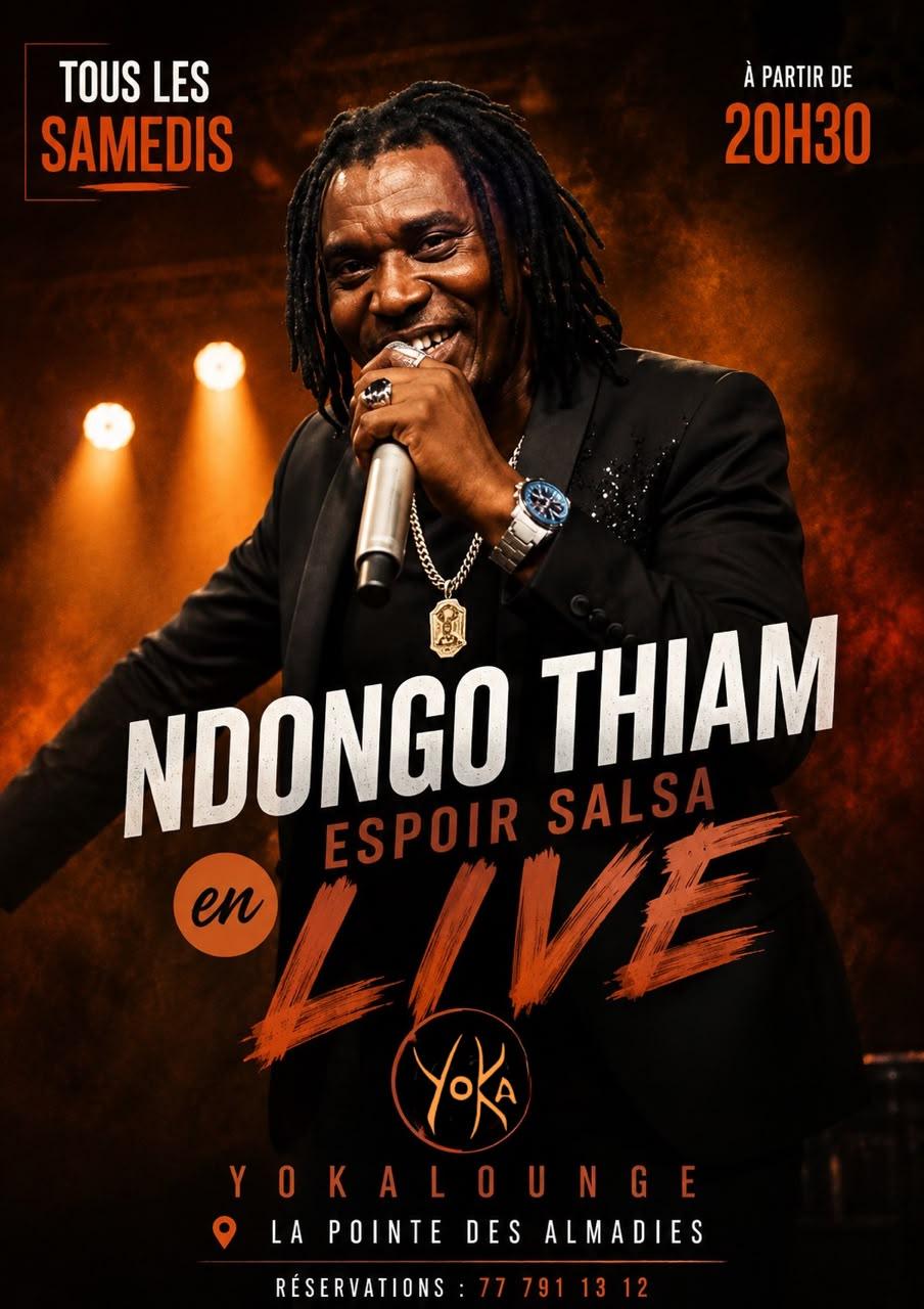 Ndong Thiam - Espoir Salsa en Live