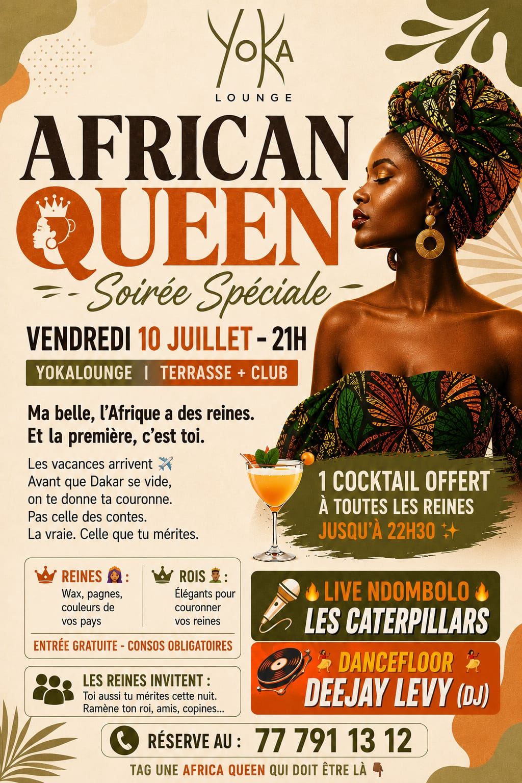 AFRICAN QUEEN - Soirée Spéciale